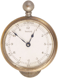 antik Messing Tasche Uhr